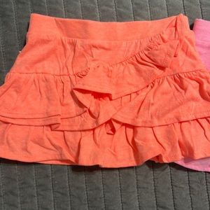Toddler girls skirts never used